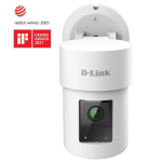 D-Link DCS 8635LH - Telecamera di sorveglianza connessa in rete - pan - per esterno, interno - antipolvere/impermeabile - colore (Giorno e notte) - 4 MP - 2560 x 1440 - 1440p - focale fisso - audio - wireless - Wi-Fi - H.264, H.265 - DC 12 V